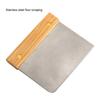 1Pc Kitchen Stainless Steel Scraper Baking Pastry Tools Wooden Handle Dough Scraper Cutter Kitchen Baking Cutting Tool