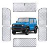 Car Sun Visor for Jimny JB64 Sun Visor for Car Heat Car Outdoor UV 2018-2025 JB74. Multi-purpose Camping, Insulation, Sunshade, Window, Use,