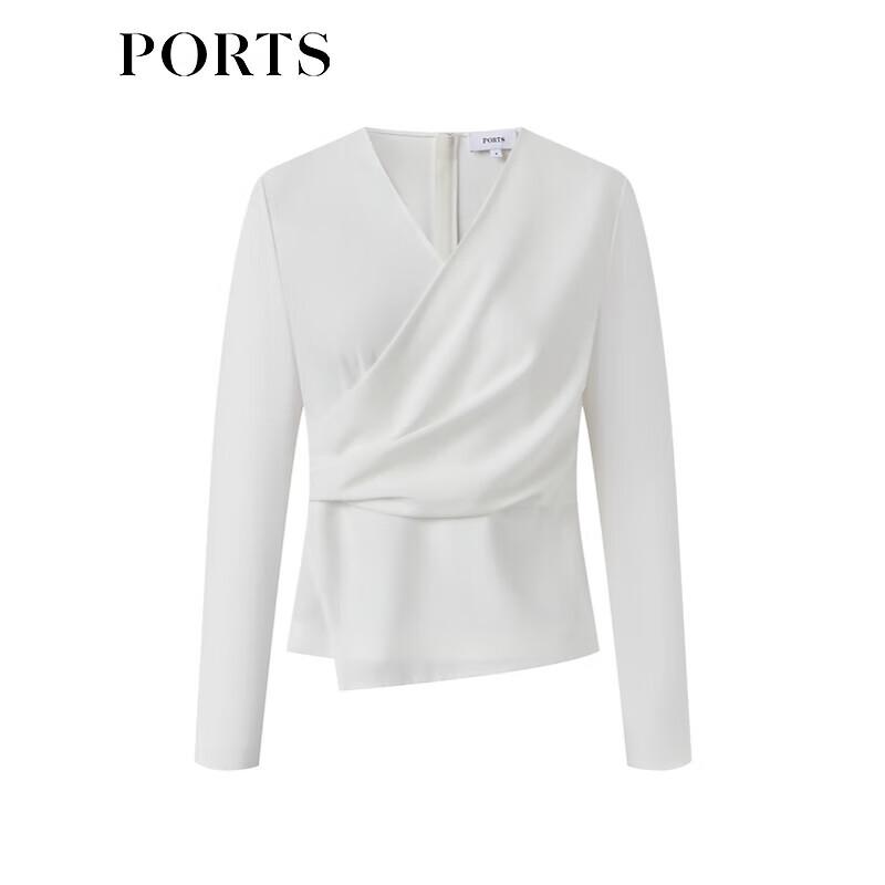 Ports Women's Pleated Waist Design Blouse