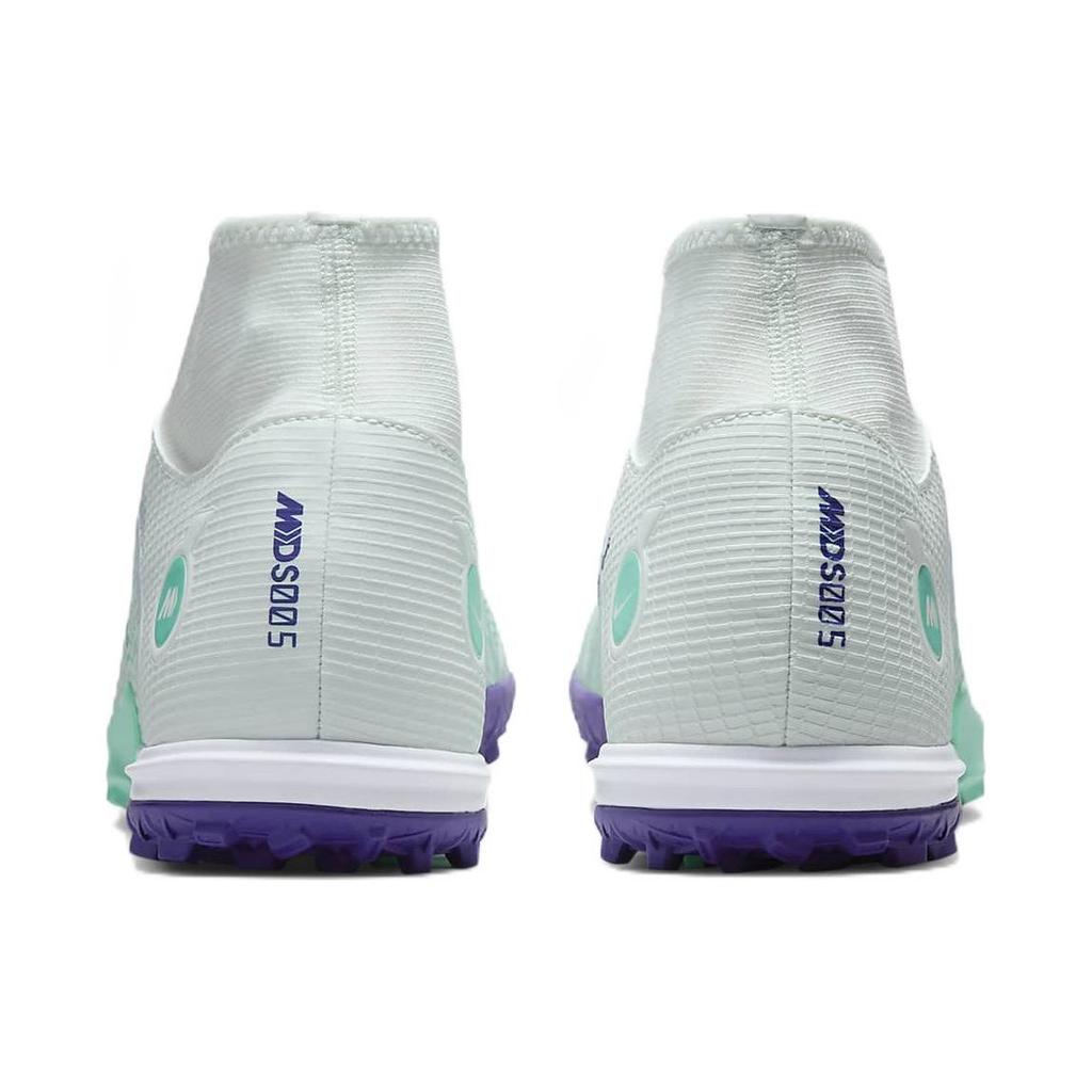 Nike Mercurial Superfly 8 Academy TF Soccer Shoes Unisex Soccer Shoes White Green Purple DN3789-375