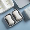 2 Pcs Rectangle Bathroom Soap Dishes 2 Colours Soap Holder Easy To Use Bar Soap Holder  Kitchen Sink