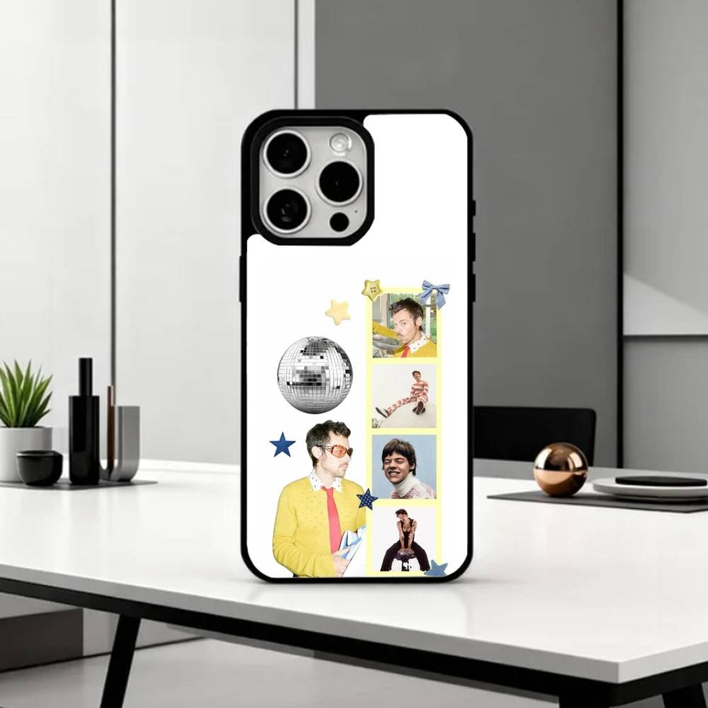 

SINGER H-Harry Styles Phone Case For iPhone17,16,15,14,13,12,11 Plus,Pro Max Magnetic For Magsafe Wireless Charging iPhone11PROMAX