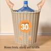 Large Capacity Laundry Hamper: Stylish Basket for Dirty Clothes Storage