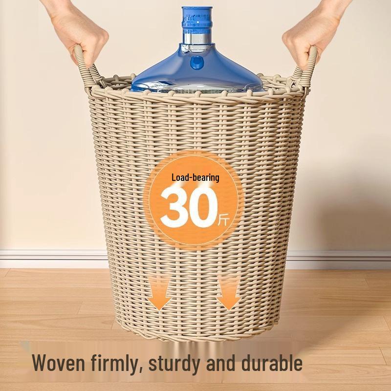 Large Capacity Laundry Hamper: Stylish Basket for Dirty Clothes Storage