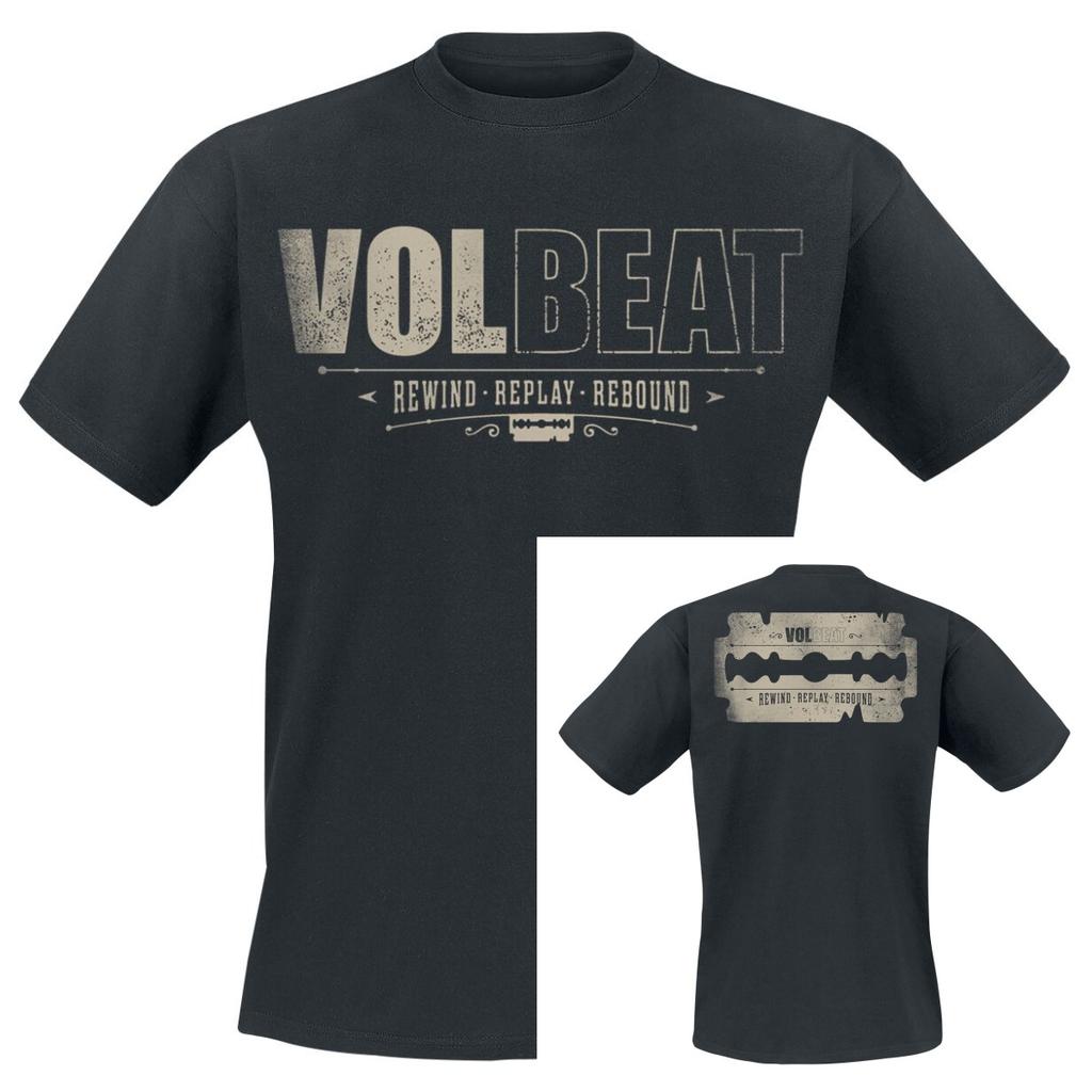 Hot Volbeat Graphic Cotton Band Shirt Unisex Summer Short Sleeve Fashion Brand Tee Luxury Casual Vintage