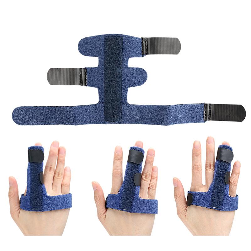 OK Polyester Cloth Finger Splint Bone Tendon Finger Sleeve Thumb Aluminum Plate Fixed Support Finger Guard Model 005