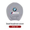 BAGG9 Car Sticker Car Seat Headrest Protective Cover Anti-Dirty Pillow Protector  For BMW X3 X5 M5 M3 E46 E90 E60 F10 E39 F30 E36 G30