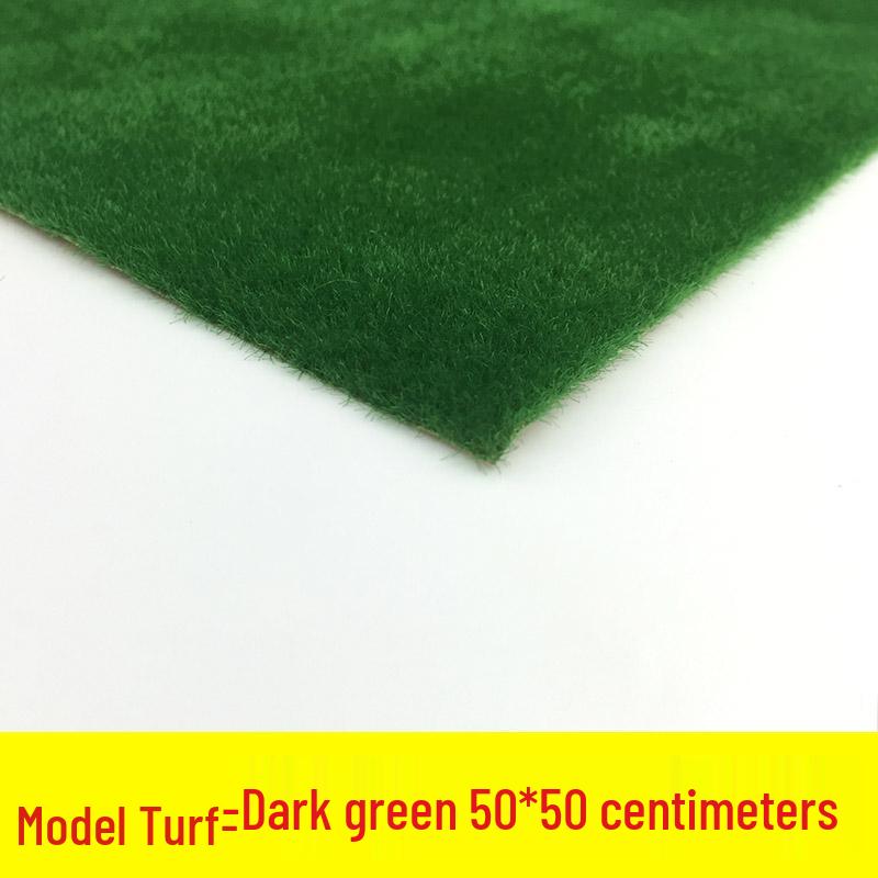 Handmade Architectural Model Turf for Outdoor Lawn and Grassland Models