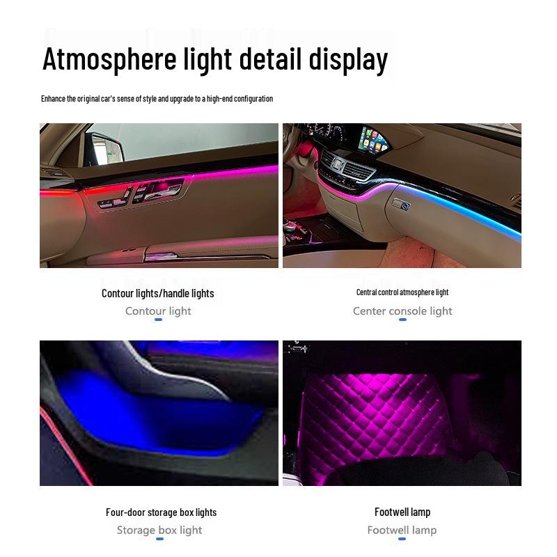 Mercedes-Benz S-Class (W221) Ambient Car Light, 2005-2013