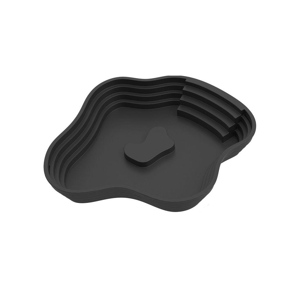 

Anti-Slip Turtle Bathing Basin Plastic Amphibian Water Bowl Durable Reptiles Water Basin Frog