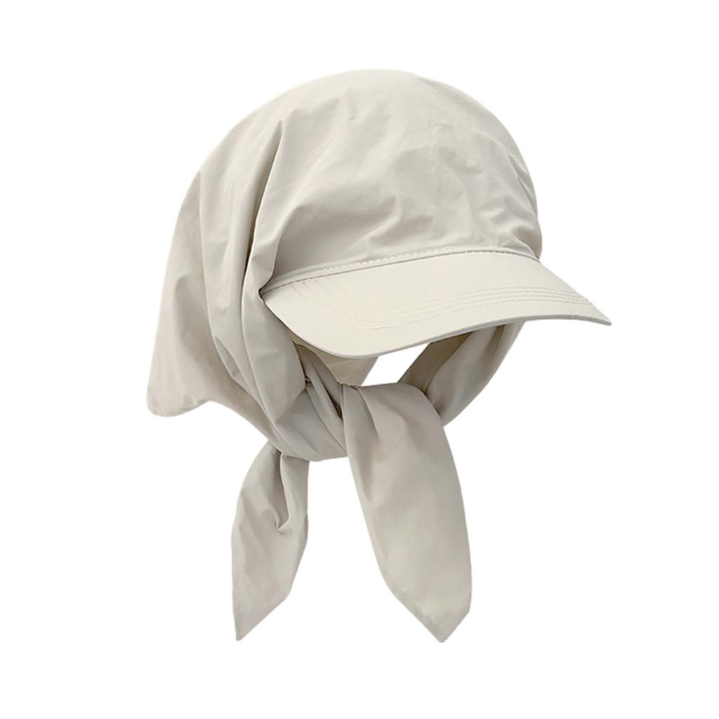 Unisex Solid Color Baseball Cap Adjust Headscarf Sunproof Hat for Spring Summer Adult Outdoor Adjustable Cycling Hat