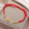 Gioiello Sportivo Minimalista in Acciaio Inossidabile con Intaglio Racchetta e Cordino Intrecciato Personalizzabile
