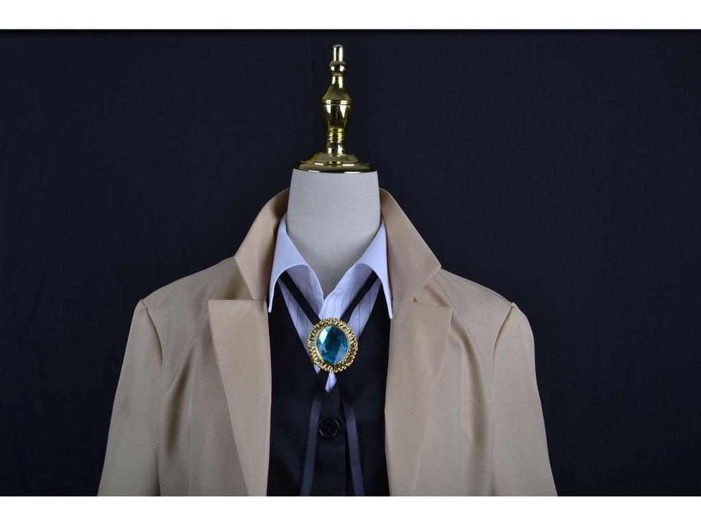Bungo Stray Dogs Yosano Akiko, Dazai Osamu, and Nakahara Chuuya Cosplay Costume Set