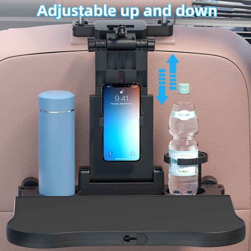For Foldable storage car small table board multifunctional chair back car cup holder car table board
