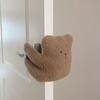Door Padlock Baby Safety Lock Cabinet Door Clip Plush Doll Door Stopper Child Protection Equipment