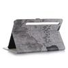 For Samsung Galaxy Tab S9 Wallet Case Map Pattern PU Leather Protective Tablet Cover