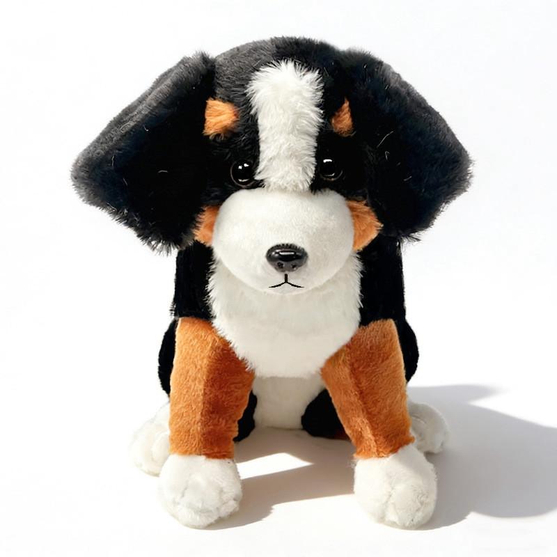 Golden Retriever Plush Toy With Short Pile Fabric For Kids And Collectors