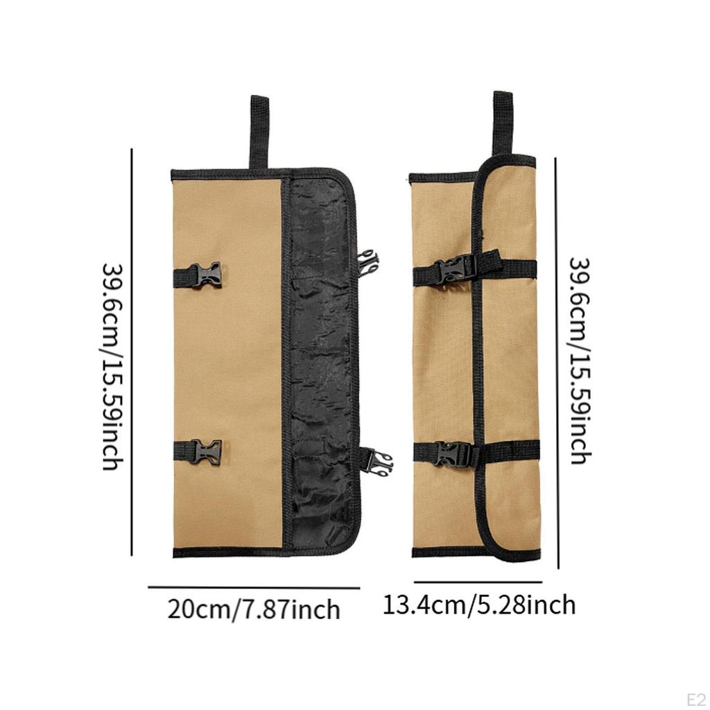 Tent Stakes Storage Bag Accessories Organizer Portable Large Capacity Ground Nail Carry