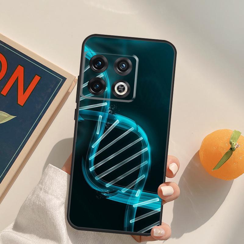 Science DNA Biology Case For OnePlus 13R 12R 10R 13T 10T 11 12 13 15 OnePlus Nord 5 CE 2 3 4 Lite N20 N30 Cover