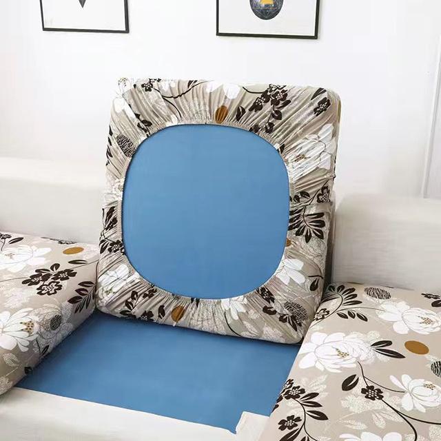 Elastic Sofa Seat Cushion Covers For Living Room Sofa Slipcovers Sectional Corner L-Shape Chair Protector Couch Cover 1234 Seat