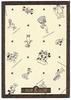 Tenyo [Made in Japan] Wooden Puzzle Frame Disney Exclusive Panel for 108 Pieces Wood Tone Dark Brown (18.2x25.7cm) Mickey Emblem Plate Hanging Strap