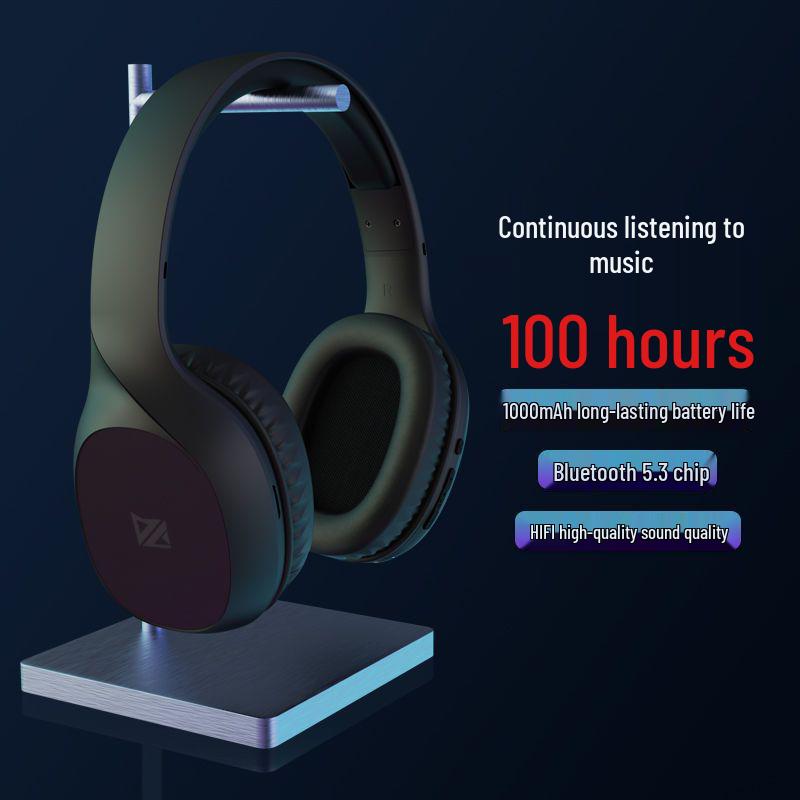 Universal Wireless Over-Ear Bluetooth Gaming Headset with High-Quality Sound and Positioning