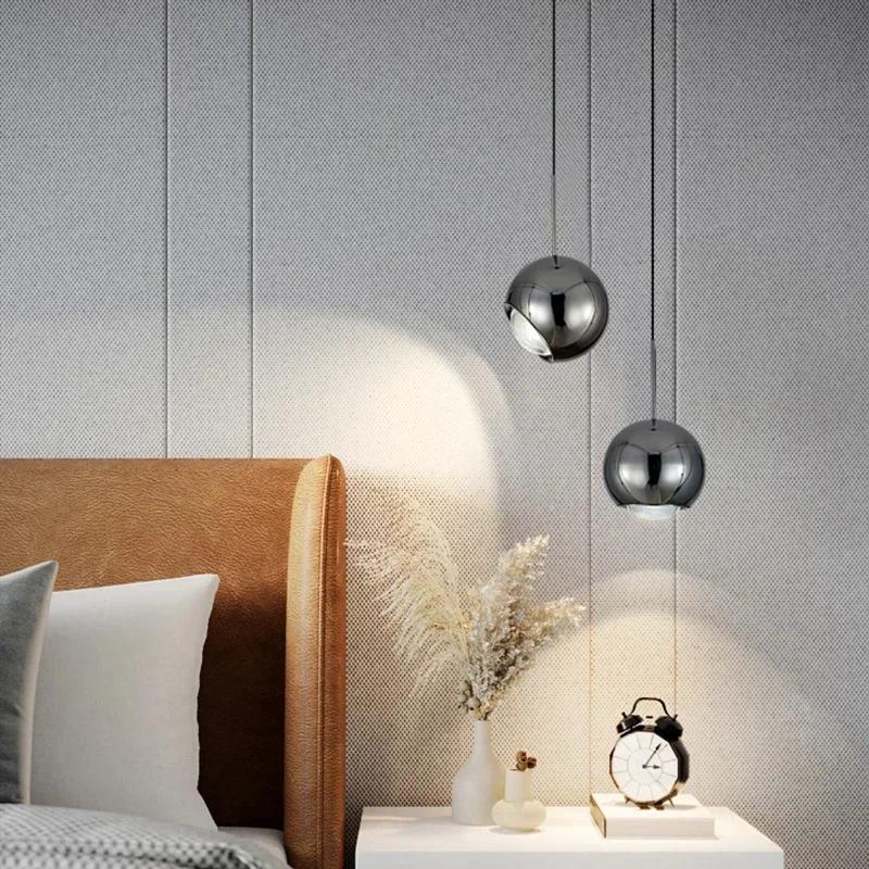Modern minimalist LED pendant light adjustable angle circular pendant light stretchable luxury home decoration lighting fixtures