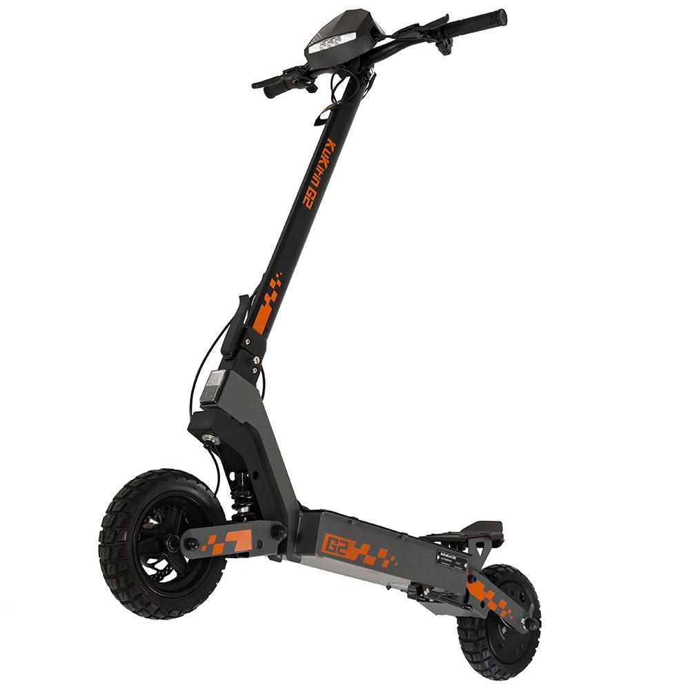 Electric Off Road Scooter Kukirin G2 500W Motor Dual Disc Brakes Top Speed 45Km/h 10" Tire Foldable Electric Scooter Max Load 120Kg