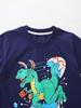 European & American Style Boys' Dinosaur Print Short-Sleeve T-Shirt