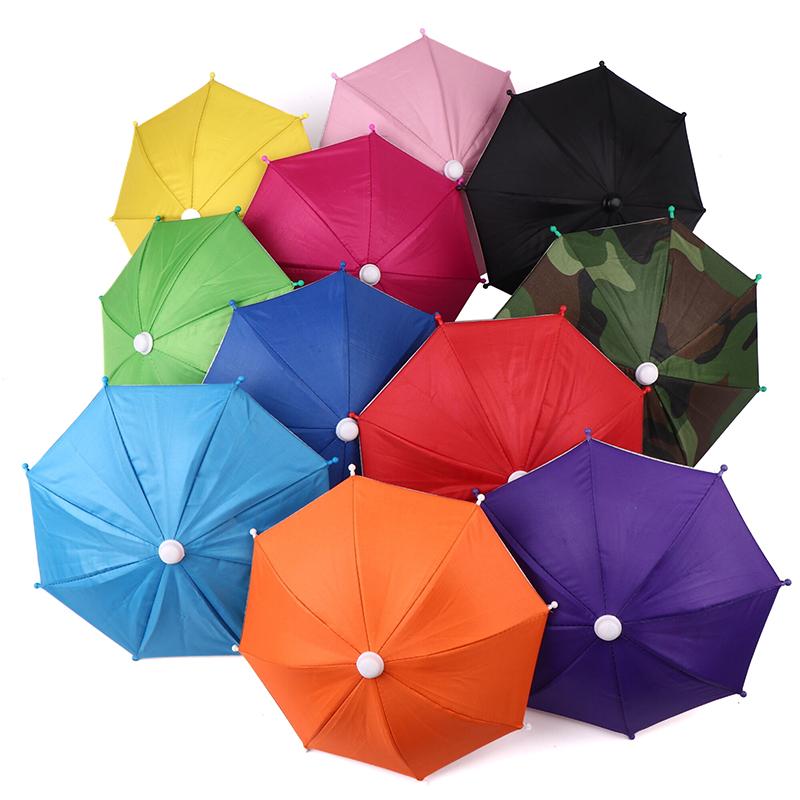 Suport pentru Telefon Mobil Motocicletă Umbrelă Parasolar Impermeabil Cască Mică Protecție Solară Suport Telefon Suport Protejează Telefonul de Ploaie