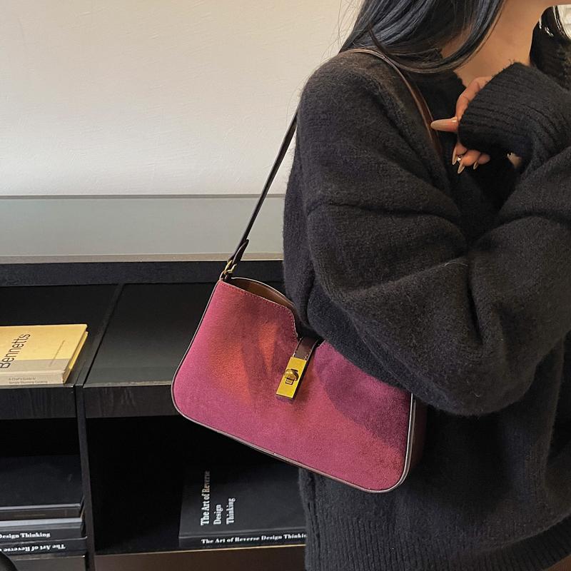 High Quality PU Leather Handbag Purse Women'S Bag Solid Color Shoulder Crossbody Bags Lady Messenger Small Tote For Women Girls Clutch Purse