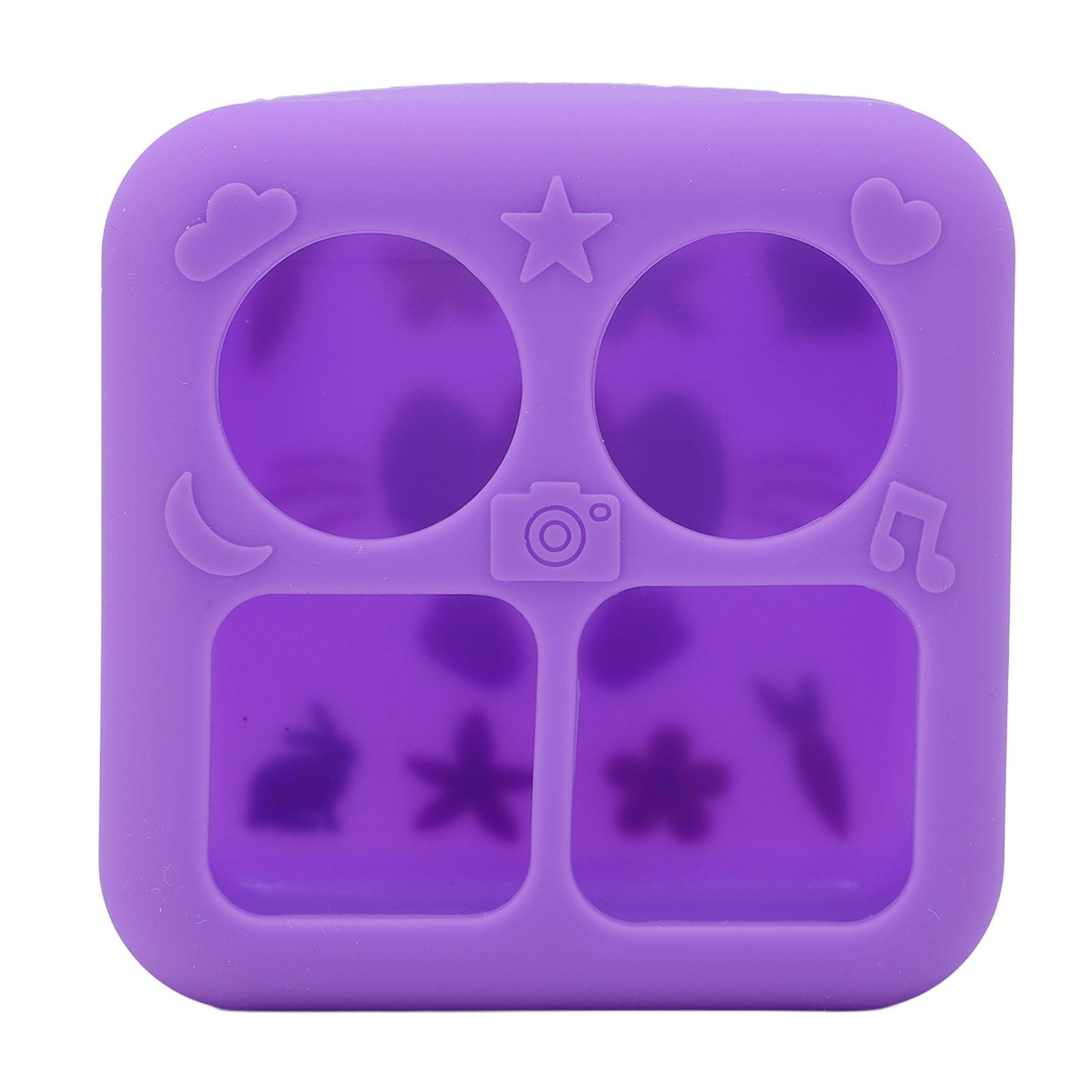 

Силиконовый чехол для музыкального плеера, ударопрочный, устойчивый к царапинам, утолщенная защитная крышка для звукового плеера с светло-фиолетовый