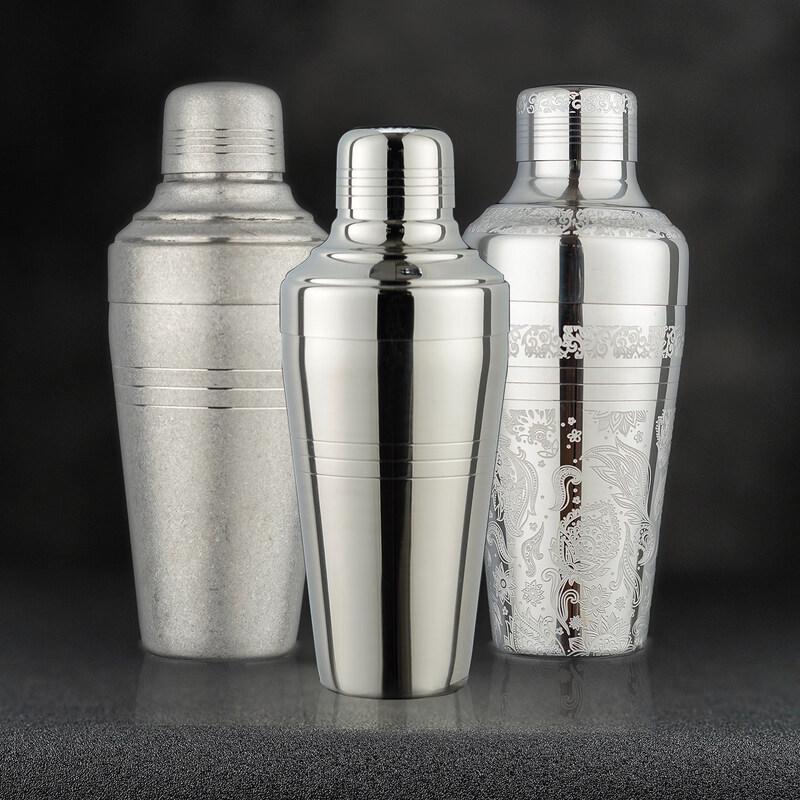 ZISIZ Baron Shaker da Cocktail Professionale a 3 Pezzi