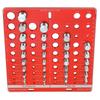 34 Nut and Bolt Thread Checker Aluminum Alloy Standard Size Inch and Metric Thread Identifier Gauge