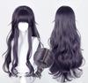 Waguri Kaoruko Cosplay Synthetic Wig Long Purple Gray Woman Hair Anime Heat Resistant Wigs For Halloween Party