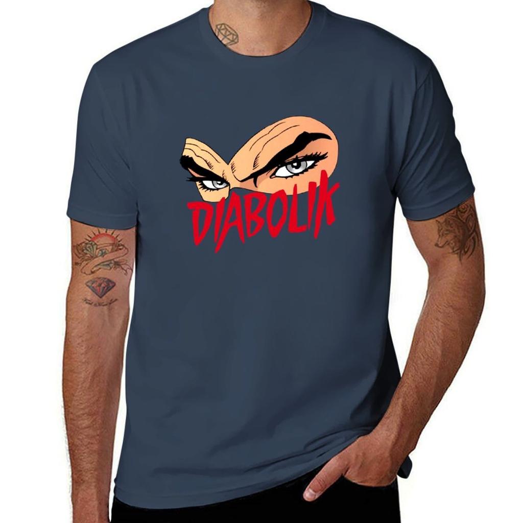Diabolik Logo Tshirt Comfortable Daily Wear Tee