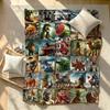 Brainrot Meme Tralalero Tralala Blanket Soft Warm And Thick Perfect For Bedroom Living Room Bed Sofa Camping Picnic Office