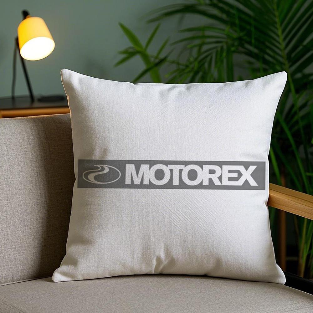 M-Motorexs Oil Cushion Cover Plush Fabric Soft Double-Sided Printed Sofa Pillow Case Colorfast Home Decor Gift