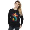 Disney Womens/Ladies Toy Story 4 Ducky And Bunny Poster Sweatshirt