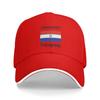 PARAGUAY Flag Art Design Baseball Cap  Kpop Rock Wholesale Hip Hop Hats WoWomen Women Fashion Design Baseball Caps