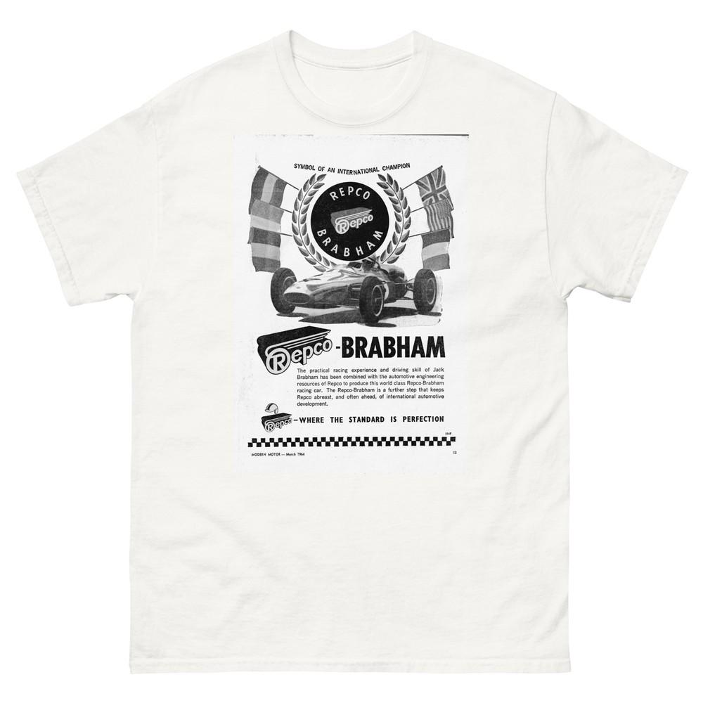 

Vintage Advertising 1964 Repco Brabham Formula 1 T-Shirt 3XL