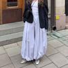 Spring and Autumn Women Casual High Waist Bloomers Long Pants Big Wide Leg Pants Women Clothes Trousers