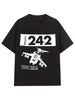 MenS Y2K Style Airplane Print TShirt Im 615meter Graphic Casual Crew Neck Breathable Comfortable Cotton Perfect for Summer