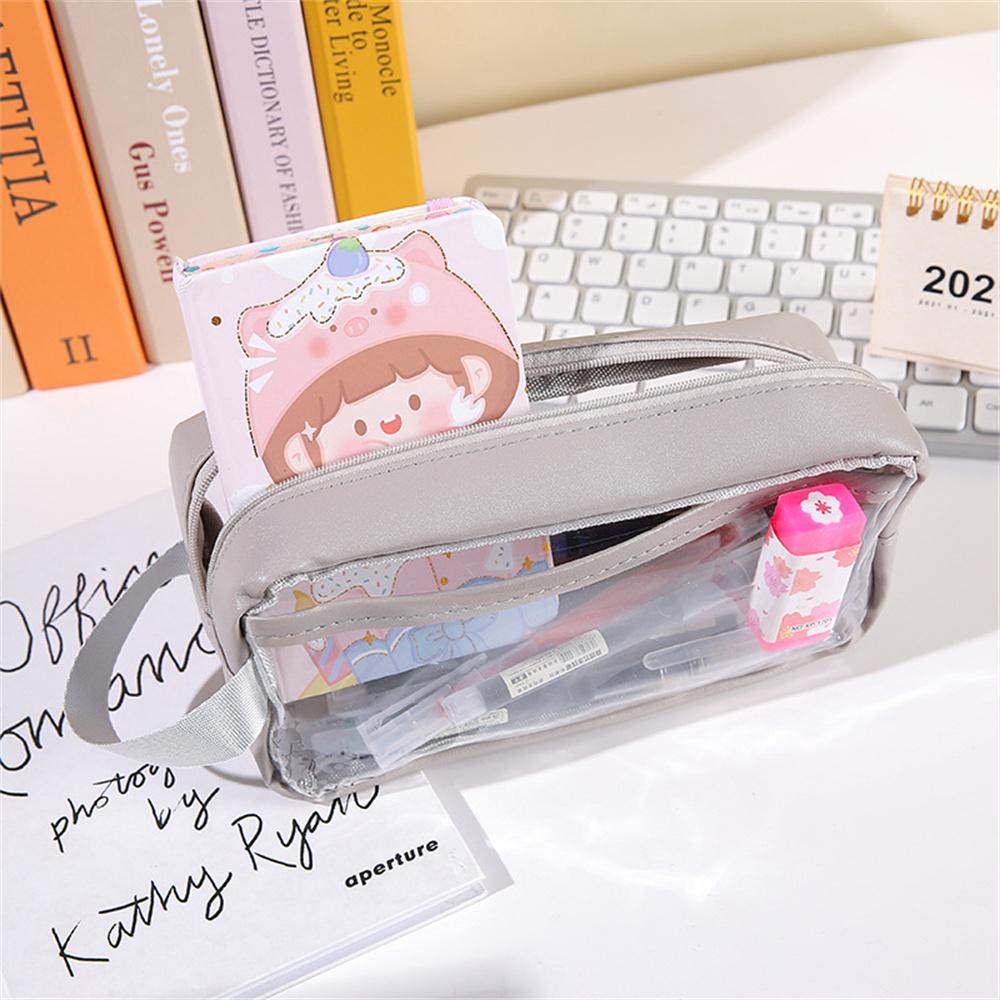 School Case Waterproof Pencil Bag Pen Case Portable Pencil Storage Bags For Students Office School