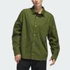 Adidas Originals Shmoofoil Button-Up Sports Long Sleeve Shirt Unisex Tops Wild-Pine IU0081