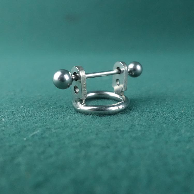 Extended Lengthening Nipple Clamp for Intense Double Peak Stimulation