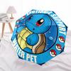 1pc Squirtle Pokémon Automatic Folding Umbrella, Automatic Folding Umbrella with 8 Ribs, Convenient for Outdoor Use  038