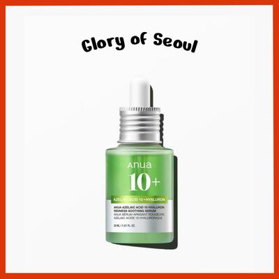 Azelaic Acid 10 Hyaluron Redness Soothing Serum, 30mL