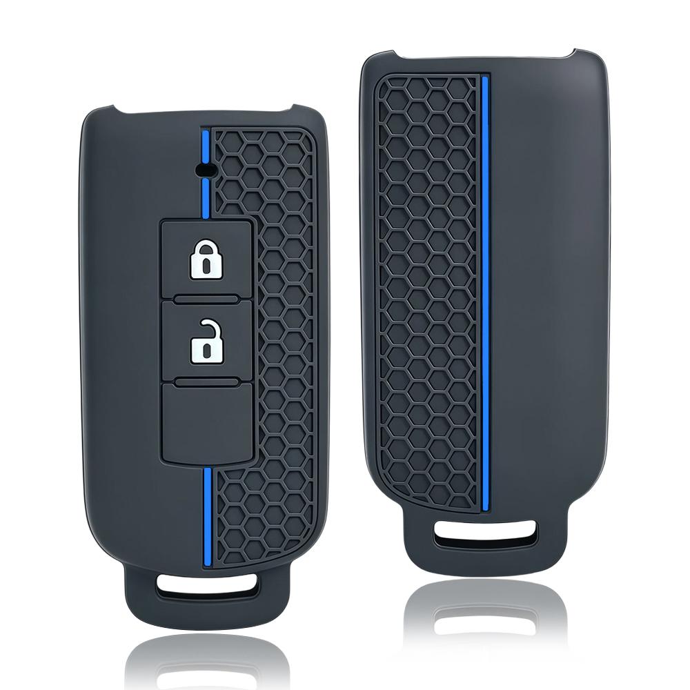 Silicone Car Key Case Cover For Mitsubishi Outlander Xpander Triton Asx Lancer Pajero Sport 3 G Eclipse Cross L200