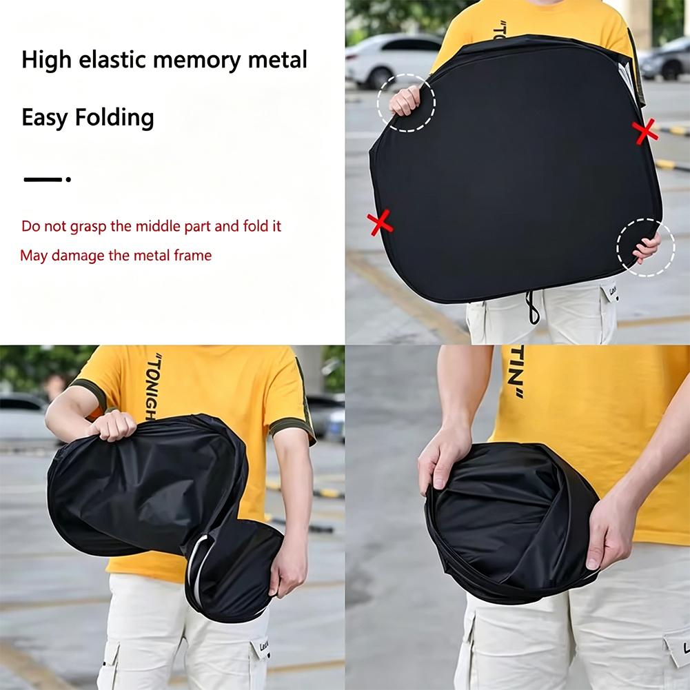 Car Windshield Sun Shade Cover Visor For BMW G80 G06 G07 G42 G14 G15 G16 F82 F20 F21 F83 M2 M3 M4 M5 M8 F95 F96 E90 / Stickers